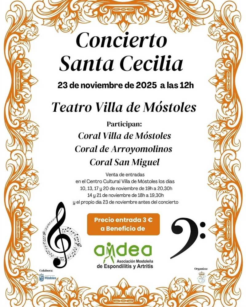 Concierto Santa Cecilia 2025 con Corales invitadas